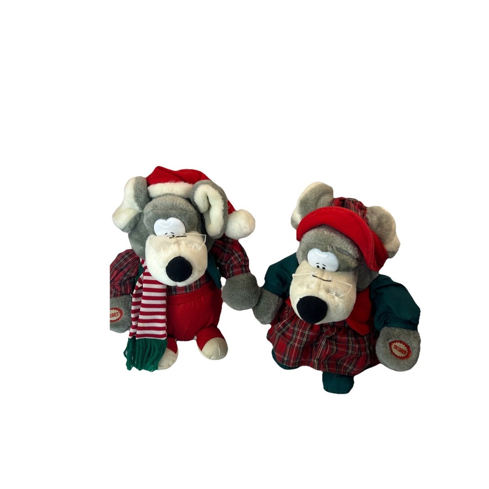 Interactive 1999 Mr. & Mrs. Mouse *Video* Thomas Pacconi Classics Christmas Read